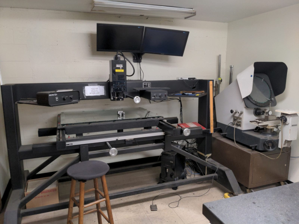 MicroVu and Optical Comparator